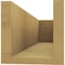 Ekena Millwork 6in. W x 6in. H x 24in. L Block Woodgrain TimberThane Rafter Tail, Primed Tan RFTUR06X06X24BLKRCPR - alternate 4